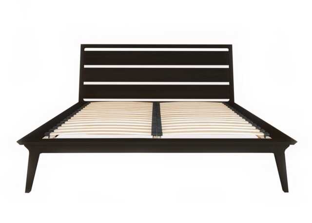 Case Valentine King Size Bed Black Stain
