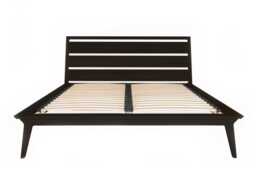 Case Valentine King Size Bed Black Stain