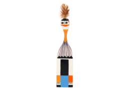 Vitra Girard Wooden Doll No. 1 Wooden Doll with Feathers on Head