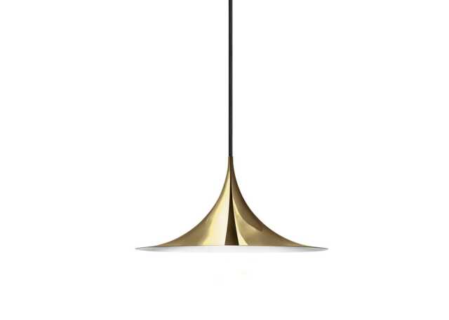 Gubi Semi Pendant Brass 30cm - image 1