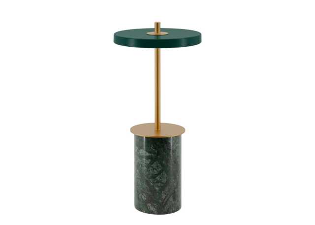 Umage Asteria LED Move Mini Portable Table Lamp Green Marble - image 1