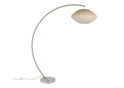 Heal's Sheer Overarched Floor Lamp White