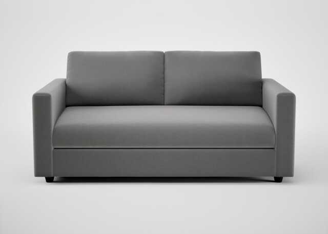 Heal's Nimbus II 3 Seater Sofa Smart Velvet Mercury Black Feet