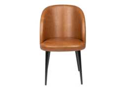 Heal's Austen Dining Chair Tan Leather