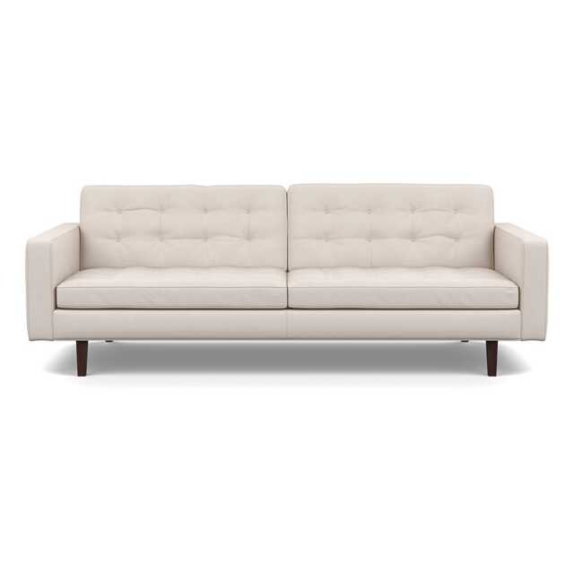 Heal's Hepburn 4 Seater Siena Cotton Natural Black