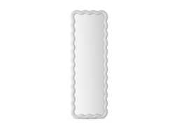 Normann Copenhagen Illu Mirror with Light White 160 x 55cm