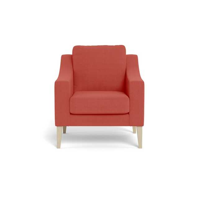Heal's Richmond Armchair Linen Grenadine Natural Ash Feet