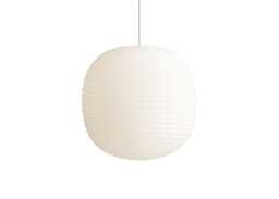 New Works Lantern Pendant Light Frosted White Opal Glass Ø30