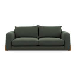 Heal's Nuvola 4 Seater Sofa Boucle Fern Natural Oak Feet