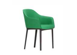 Vitra Softshell Arm Chair Basic Dark and Pale Rose - thumbnail 2