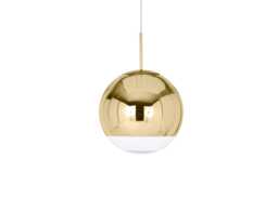 Tom Dixon Mirror Ball LED Pendant Light Gold Medium