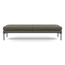 Heal's Matera Bench (180cm) Loop Boucle Forest Black Feet