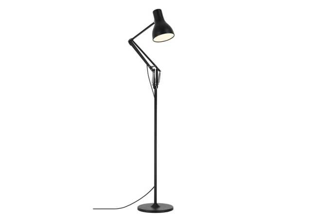 Anglepoise Type 75 Floor Lamp Jet Black