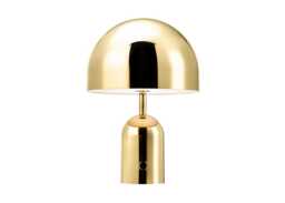 Tom Dixon Bell LED Portable Table Lamp Gold