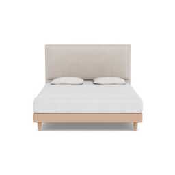 Heal's Shallow Divan Super King Capelo Linen-Cotton Rosedale - thumbnail 1