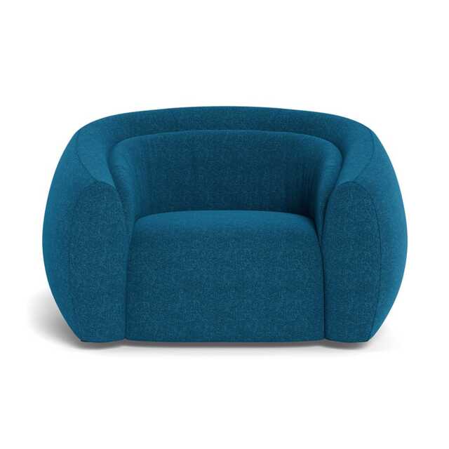 Heal's Flora Loveseat St Mortiz Wool Teal