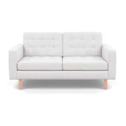 Heal's Hepburn 2 Seater Loop Boucle Polar Natural