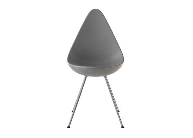 Fritz Hansen Drop Chair Nine Grey