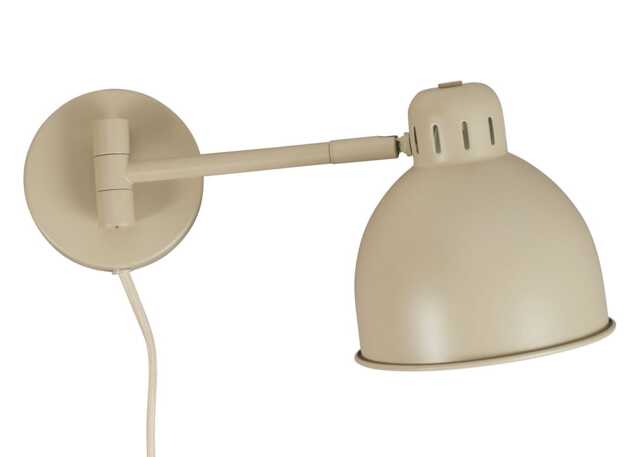 Heal's Spencer Metal Wall Lamp Putty