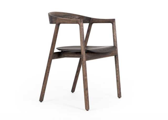 Gazzda Muna Dining Chair in Smoked Oiled Oak