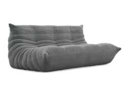 Ligne Roset Togo Large Settee Alcantara Steel Grey - thumbnail 1