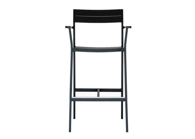 Case Eos Outdoor Bar Stool in Black - image 1