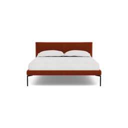 Heal's Matera Bed Double Nobilis Velvet Rust