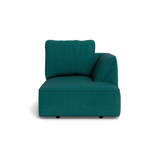 Heal's Morven Right Hand Facing Chaise Unit Brushed Cotton Pine