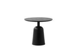 Normann Copenhagen Turn Side Table Black Top