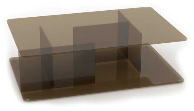Case Lucent Coffee Table Bronze Glass