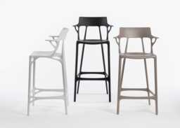 Kartell AI Bar Stool White - thumbnail 2