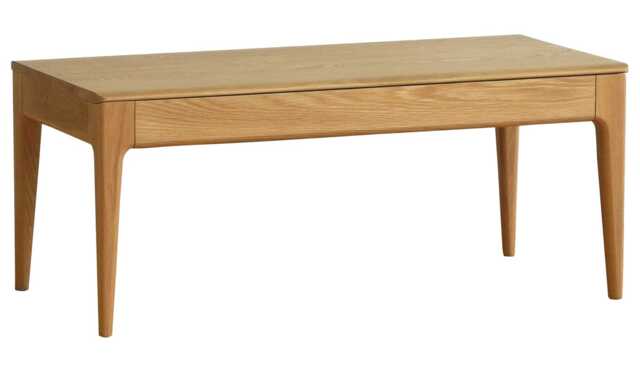 Ercol Romana Coffee Table Clear Matt Oak