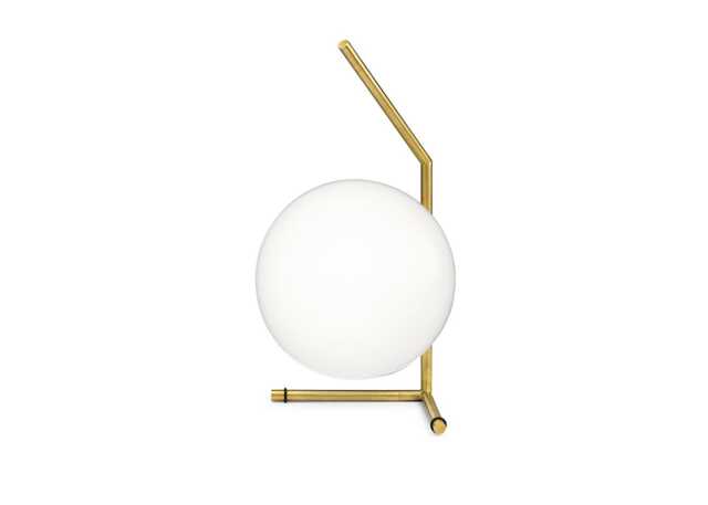 Flos IC T1 Low Table Light Brushed Brass