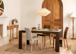 Heal's Massa Dining Table 160cm in Bronze - thumbnail 2