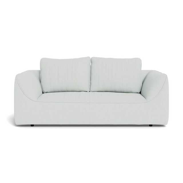 Heal's Morven 2 Seater Sofa Broad Weave Tin