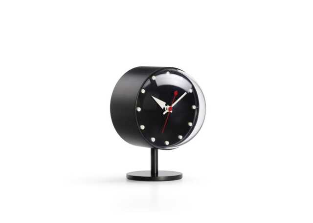 Vitra Night Desk Clock Black