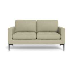 Heal's Eton 2 Seater Sofa Cotton Grain Black Feet