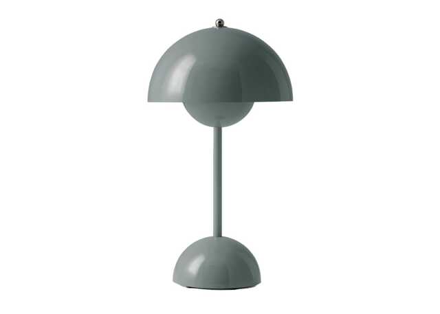 &Tradition Flowerpot LED Portable Table Lamp VP9 Stone Blue - image 1