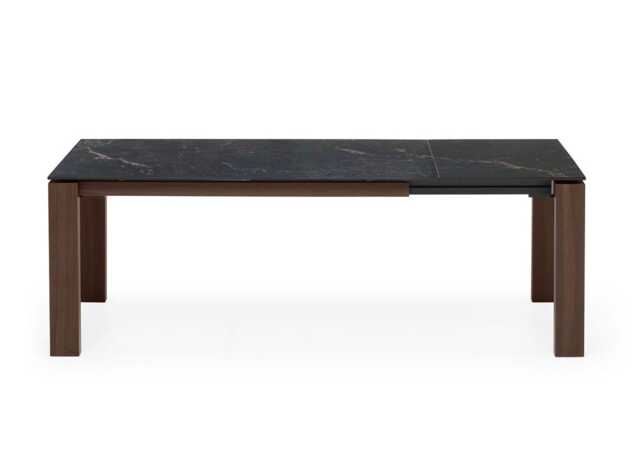 Heal's Massa Table Calacatta Black Marble Ceramic 160cm - image 1