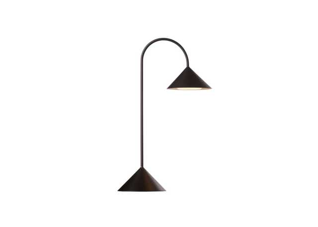 Frandsen Grasp LED IP44 Portable Table Lamp Matt Black Medium