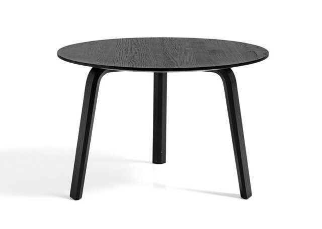 HAY Bella Coffee Table Black Lacquered Oak 60 x 39cm