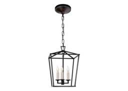 Visual Comfort Darlana Lantern Aged Iron Mini