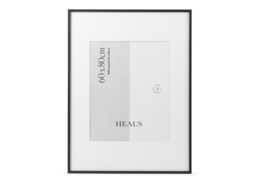 Heal's Gallery Frame Black 60 x 80cm (Mount 40 x 50cm)
