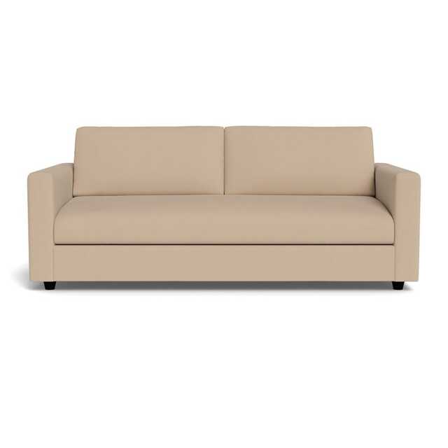 Heal's Nimbus II 4 Seater Sofa Capelo Linen-Cotton Bamboo Black Feet - image 1
