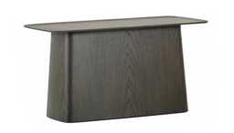 Vitra Wooden Side Table Large Dark Oak - thumbnail 1