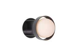 Tala Loop Wall Light Dark Grey Small with Sphere III Bulb