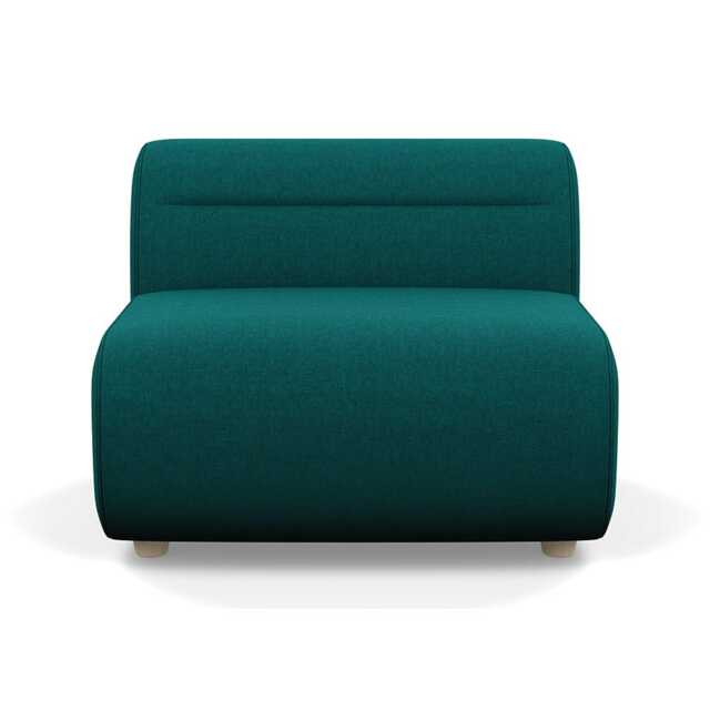 Heal's Lilli Large Single Module Brushed Cotton Pine Natural Beech Feet