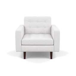 Heal's Hepburn Armchair Loop Boucle Polar Black