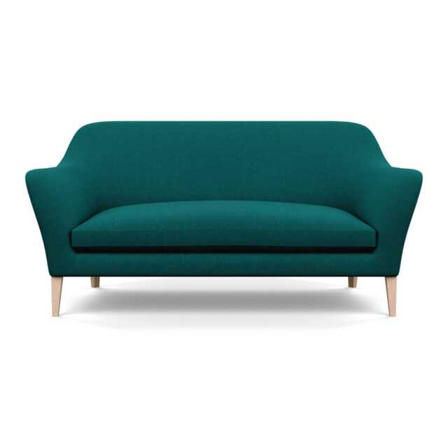 Heal's Wallis 3 Seater Sofa Brushed Cotton Pine Natural Feet