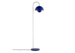 &Tradition Flowerpot Floor Lamp Cobalt Blue